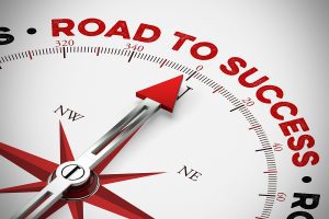 bigstock Road to success Success on c 246358484